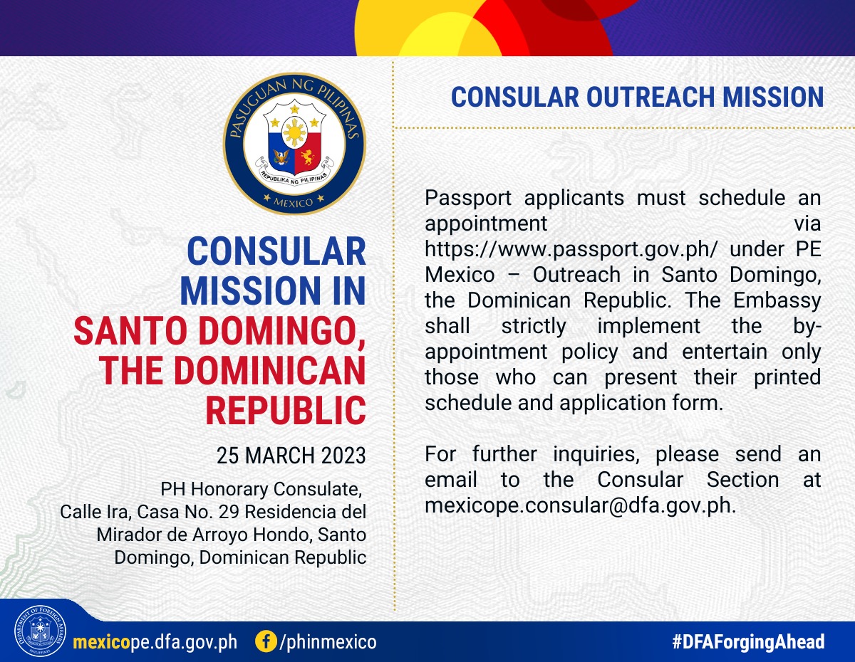 Consular Outreach DR