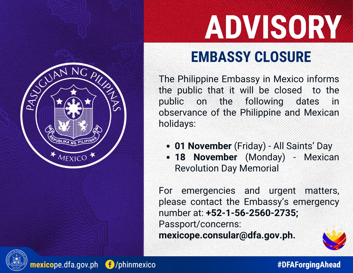 Advisory Nov