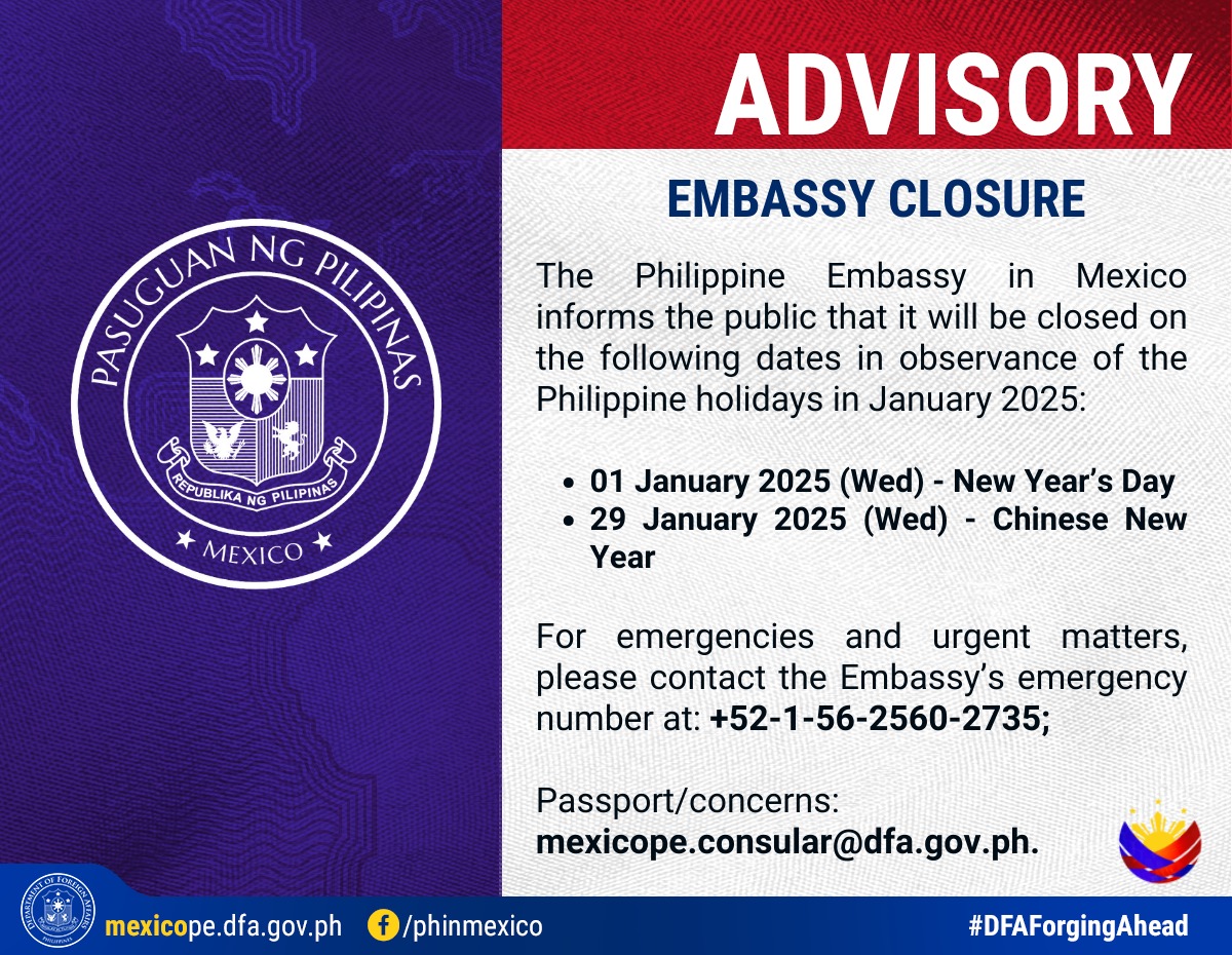 Advisory January